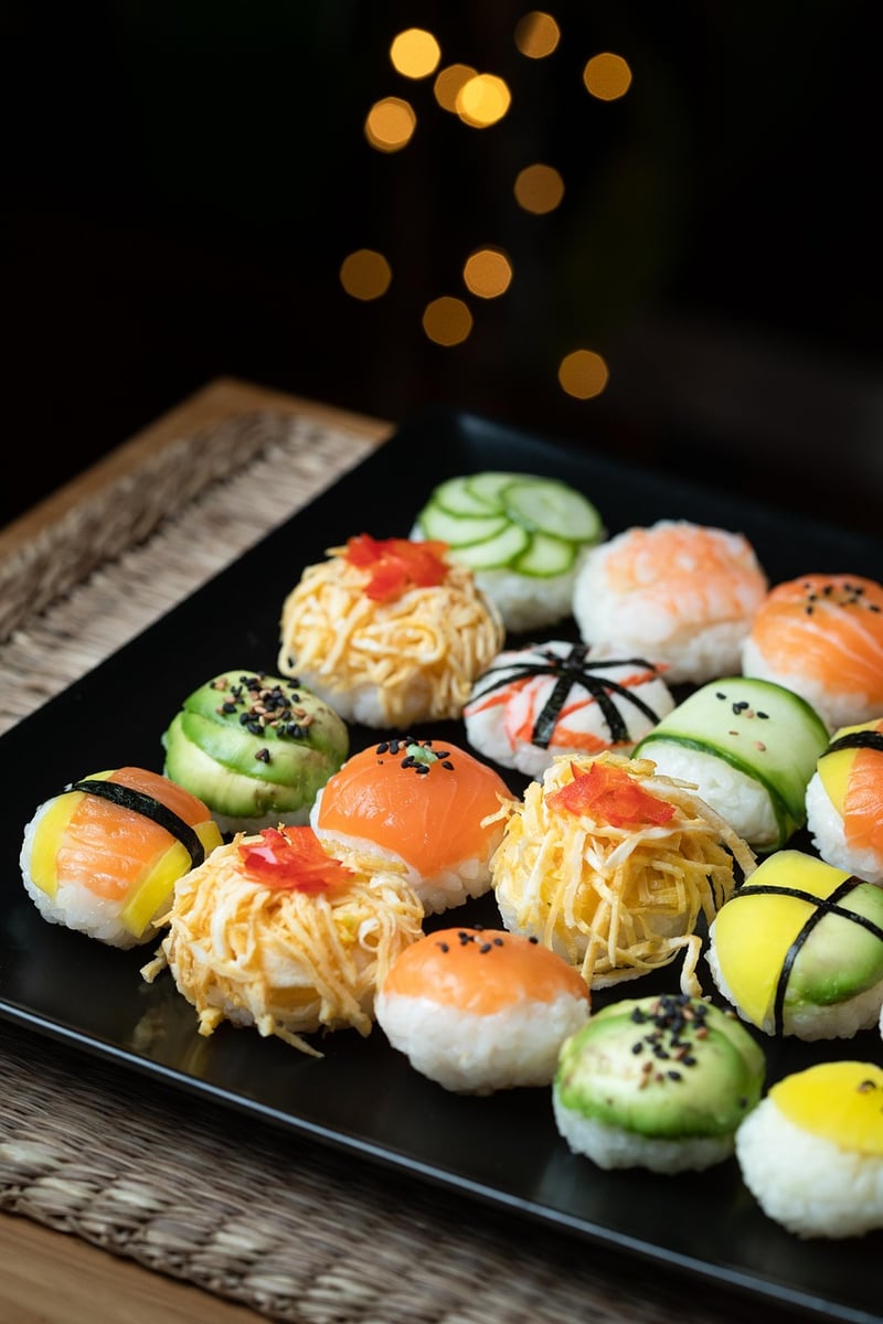Asian fusion cuisine